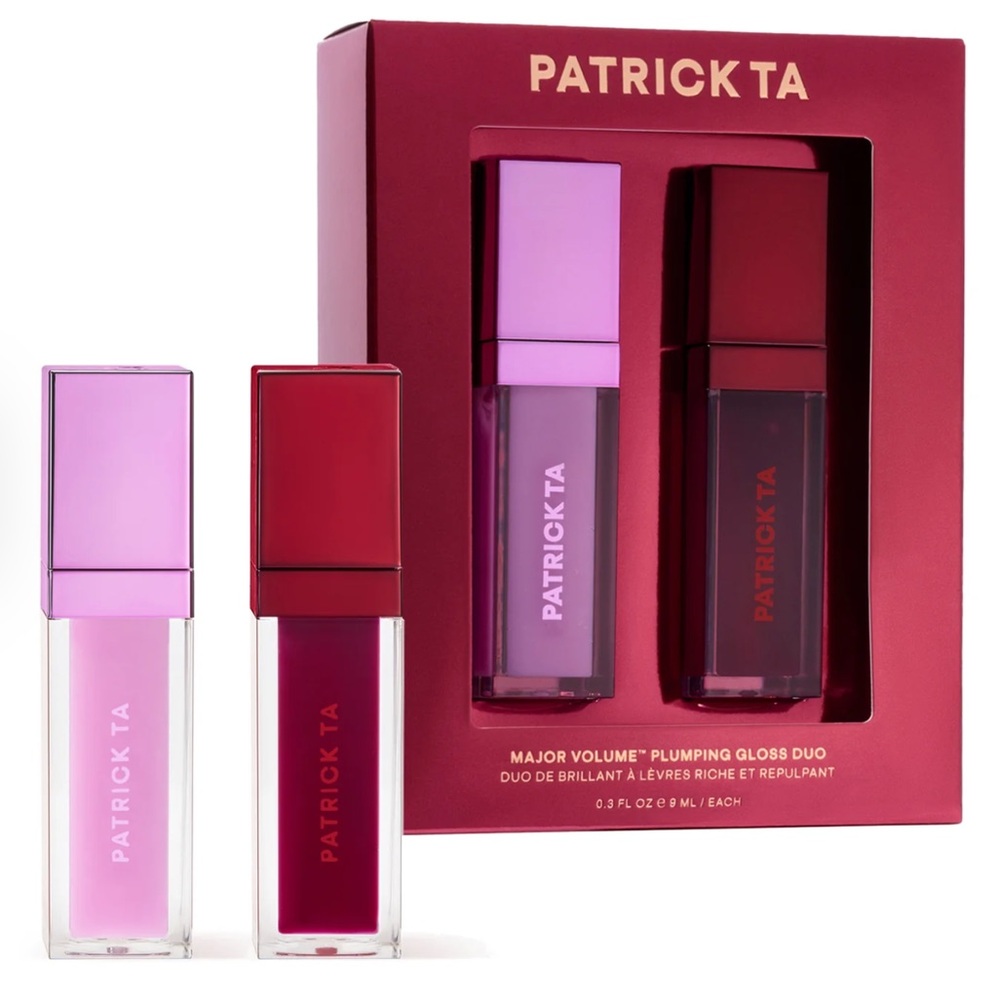 Patrick Ta Major Volume Plumping Gloss Duo in Headliner & Main Stage - BNIB